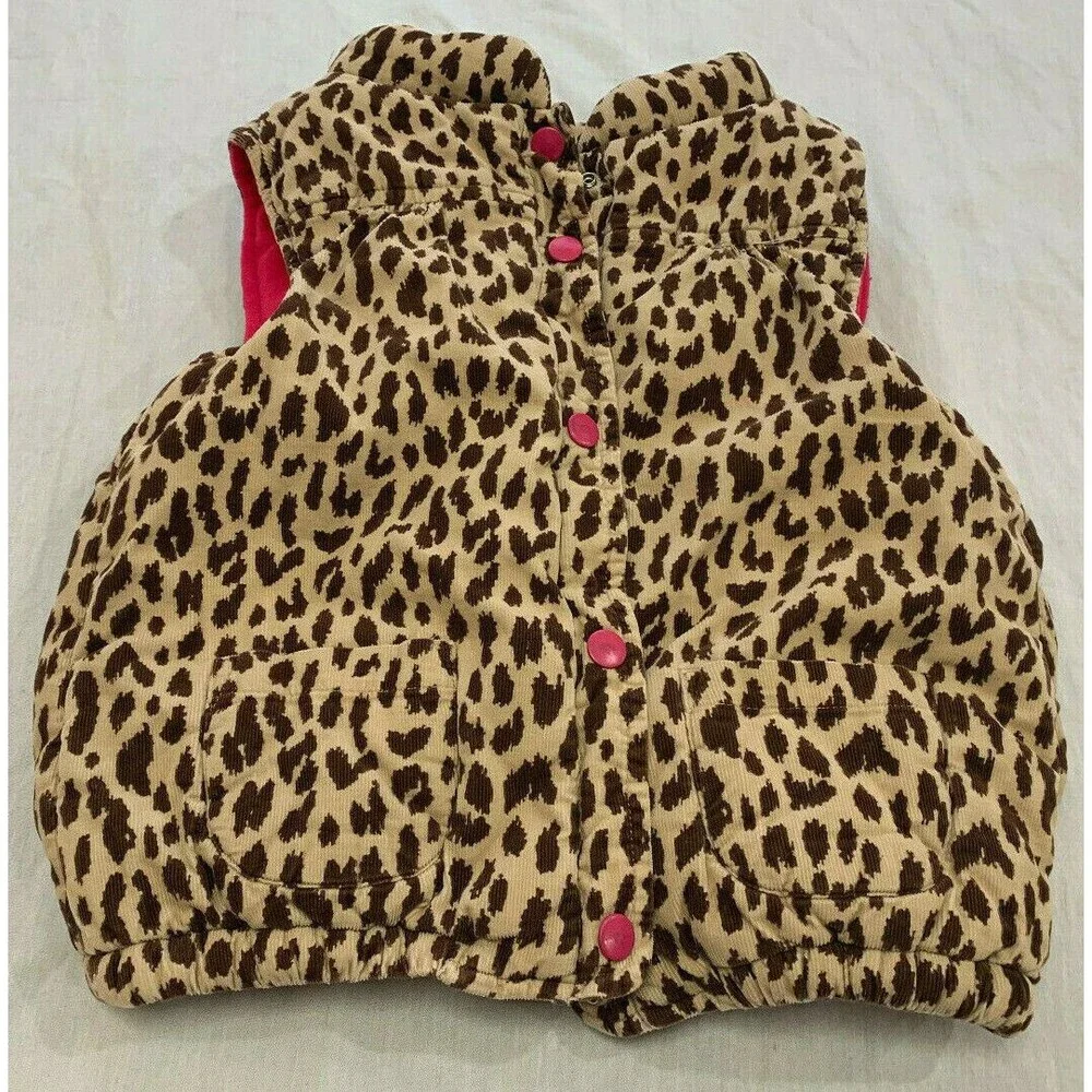 CARTERS CORDUROY GIRLS VEST SIZE 6X